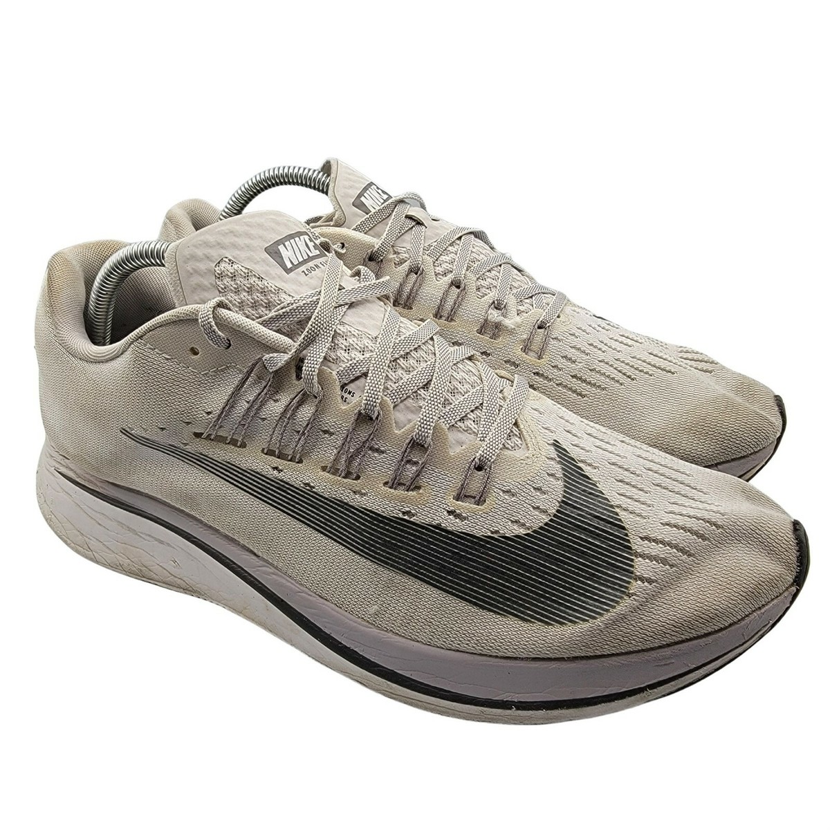Nike Zoom Fly Mens Size 10.5 Gray Running Shoes Athletic  display picture 3