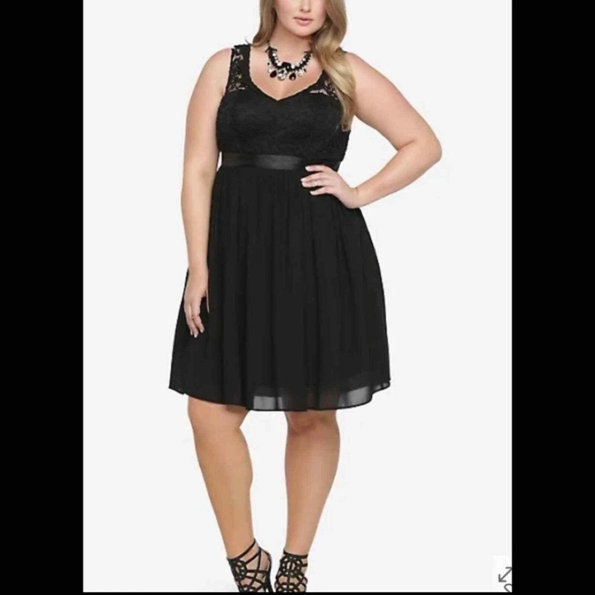 Torrid fit and flare hot sale dress