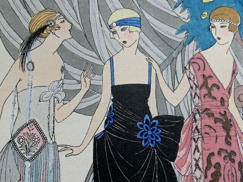 Fabius Lorenzi Stencil Original Edition The Parisian Elegances Art Deco. 01 - Picture 3 of 6