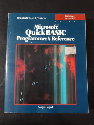 Microsoft QuickBASIC Programmer's Reference by Douglas Hergert - Paperback