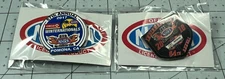 TWO  NHRA Lapels/ Hat Pins 2017 WINTERNATIONALS AND 2018 64th annual new as show