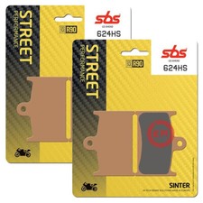 SBS 624HS KIT PASTIGLIE FRENO ANTERIORE per SUZUKI GSX R 750 1989-1990