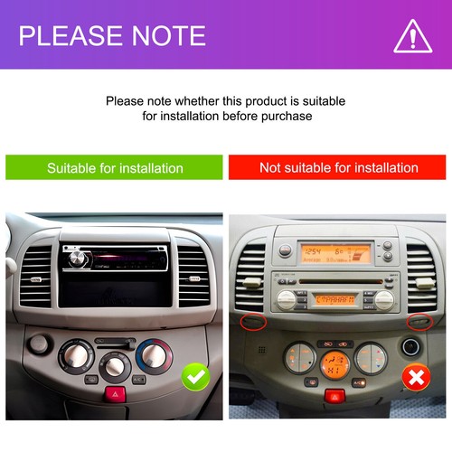 Android 13 Autoradio CarPlay GPS Navi Für NISSAN MICRA 3 K12 2002-2009 - Bild 4 von 17