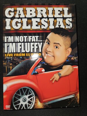 Gabriel Iglesias: I'm Not Fat...  I'm Fluffy - DVD - VERY GOOD
