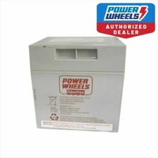 Power Wheels Barbie Jeep Wrangler Battery 12 volt Grey One Year Warranty