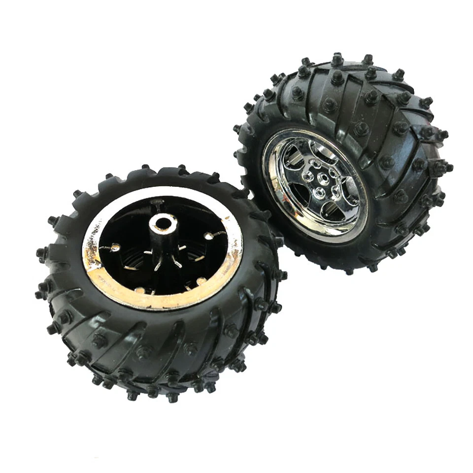 55mm Buggy Off Road Räder RC Auto Pin Reifen Anti-Rutsch Räder Spielzeug Modell - Bild 3 von 4