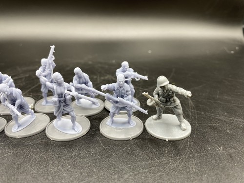 28mm, 3D Printed, WW2, New Guinea Inf. (12), Bolt Action. - Picture 7 of 12