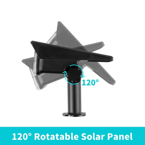 2PACK Solar Spotlights Multicolor LED Outdoor Super Bright Garden Pathway Lights - Foto 12 di 14