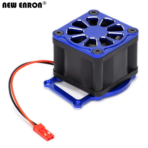 Aluminium Heat Sink Cooling Motor Fan 3483 For 1/8 TRAXXAS Monster SLEDGE 95076 - Picture 16 of 66