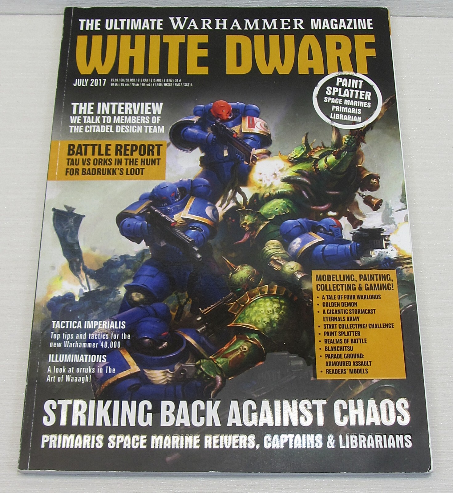 White Dwarf Magazine Issue July 2017 - Warhammer - Games Workshop