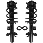 Pair Front Loaded Complete Shocks Strut Coil Spring For Jeep Cherokee 14-23 AWD