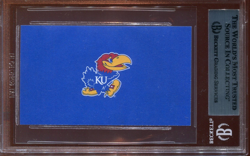 Tarjeta de visita firmada por Bill Self Kansas baloncesto Beckett autógrafo auténtico BAS - Imagen 2 de 2