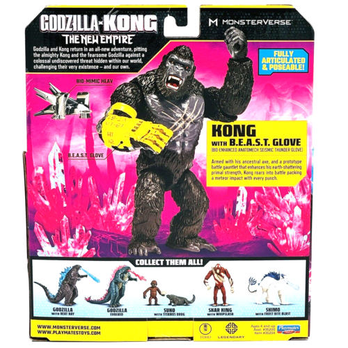 Playmates Godzilla X Kong: The New Empire 6" Actionfiguren Neu 2024 - Sie wählen - Bild 4 von 58