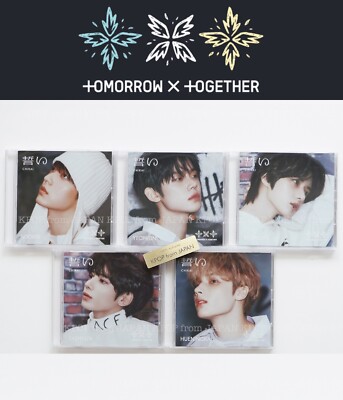 TXT JAPAN CHIKAI 5 SOLO CD + 5 Photocard set SOOBIN YEONJUN