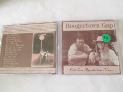 boogertown gap old time appalachian music cd