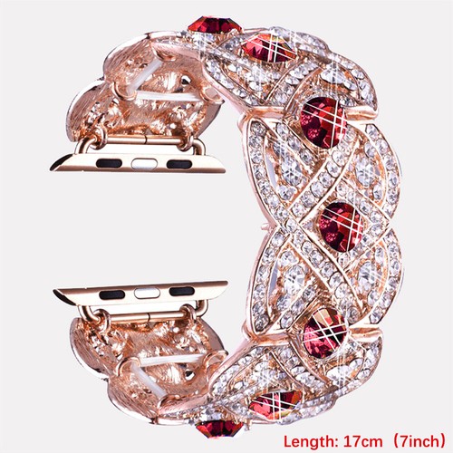 For Apple Watch Band Ultra 49mm Diamond Metal Strap Bracelet iWatch 9 8 7 6 5 4 - Zdjęcie 20 z 24