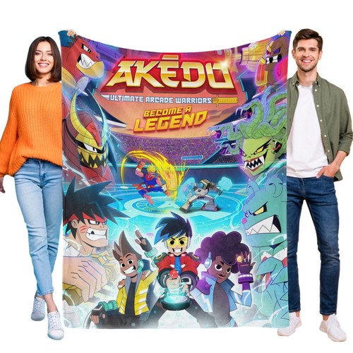 Akedo Ultimate Flannel Blanket Soft Bed Sofa Throw Blanket Birthday Gift - Picture 11 of 11