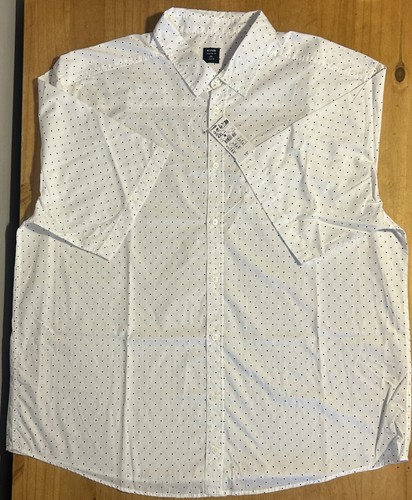Camicia uomo Kiabi manica corta, UK 2XL, EU 4XL. Da ascella ad ascella: 72 cm, L: 78 cm - Foto 2 di 8