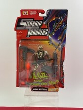 Seth Gilliam Hand Signed Starship Troopers “Sugar” action figure  Beckett COA
