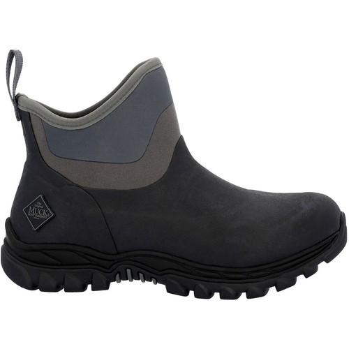 Muck Boots Arctic Sport II Black Rubber Female Textile/Weather Wellingtons - Picture 5 of 8