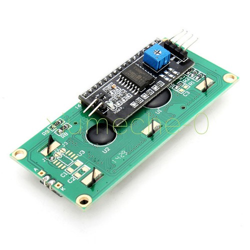IIC/I2C/TWI/SPI serielle Schnittstelle 1602 16X2 Zeichen LCD Modul Display blau - Bild 3 von 4