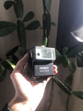 Minolta Auto 30FX Shoe Mounted Camera Flash Vintage