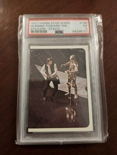 Total Pop Of Only 6! Psa 5 1977 Star Wars Panini #146 Han Solo 3PO Rookie Card