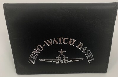 Zeno-Watch Basel, Tarjetero de Cuero negro