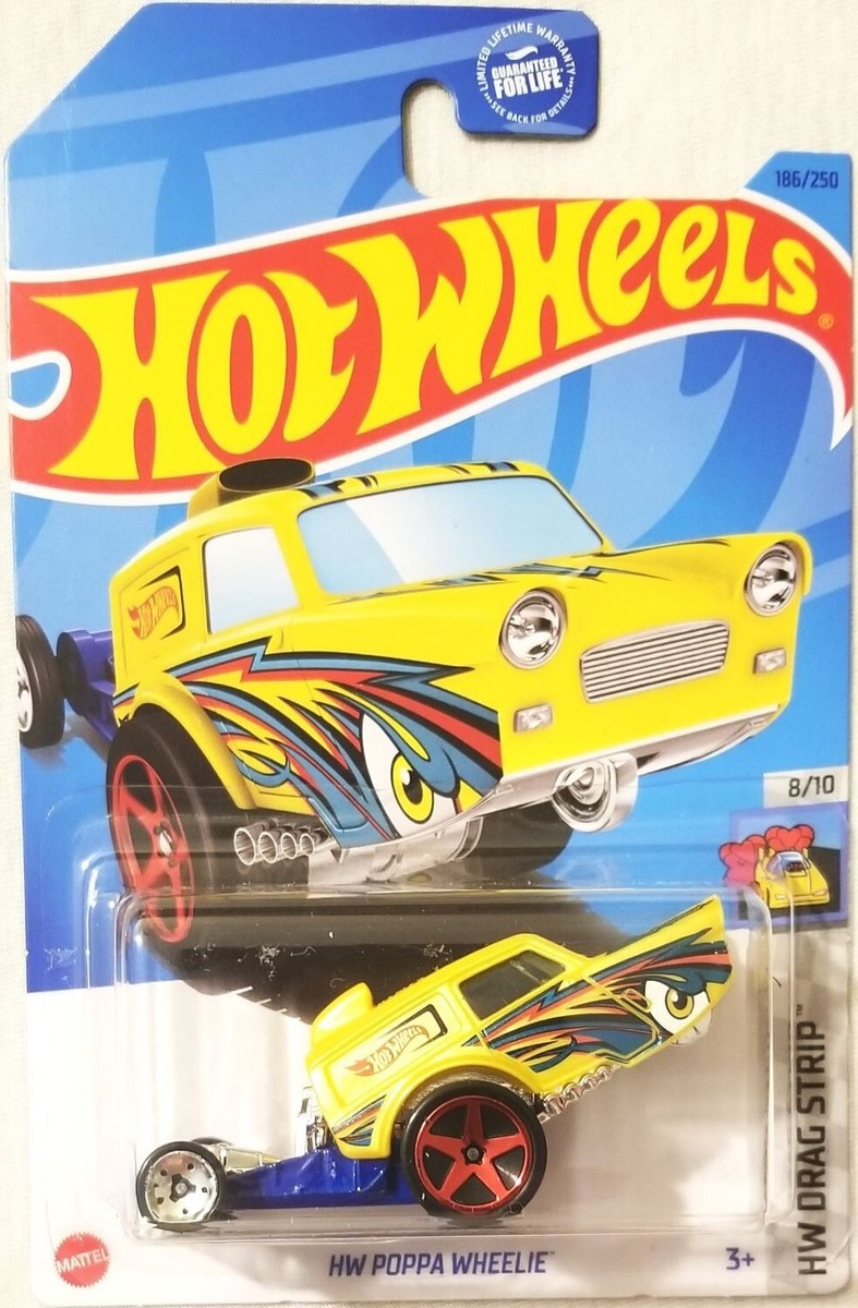 Hot Wheels - 2023 HW Drag Strip 8/10 HW Poppa Wheelie 186/250