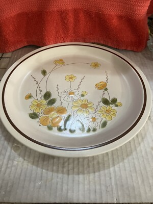 VTG EKCO ETERNA Camelot  Spring Meadow  12 1/4  Platter Japan DWK89