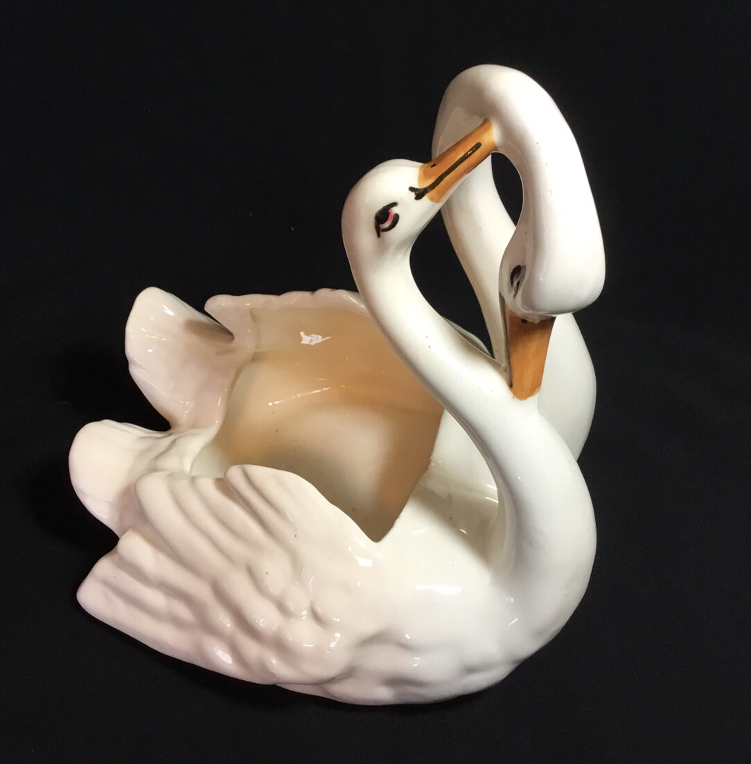 Vintage Camark USA Swan Pottery Planter #521, Nice! | eBay