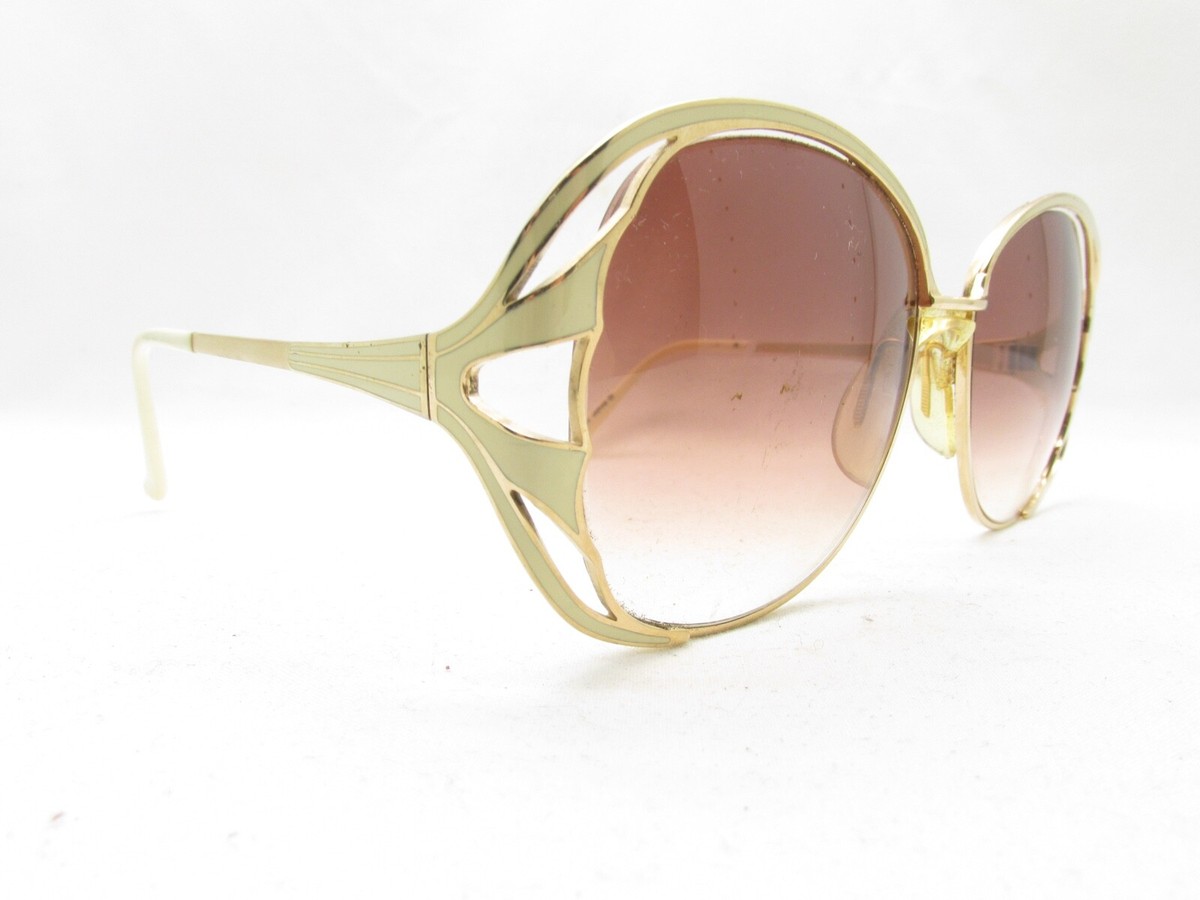 TURA OVERSIZE ROUND DESIGNER GOLD MOD=8251 EYEGLASSES FRAMES  display picture 3