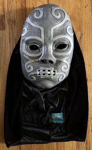 HARRY POTTER DEATH EATER MASK Order Of Phoenix Halloween Costume Latex Rubber - Picture 1 of 8