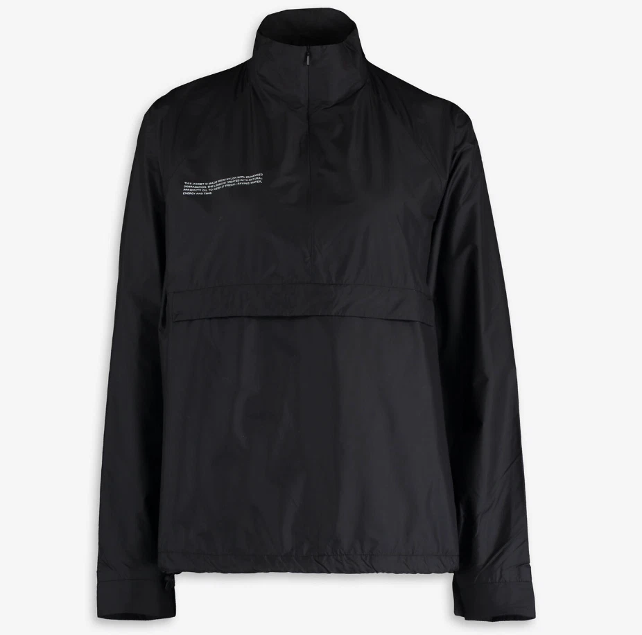 PANGAIA Black Archive Windbreaker. Organig Cotton. Unisex.Size S