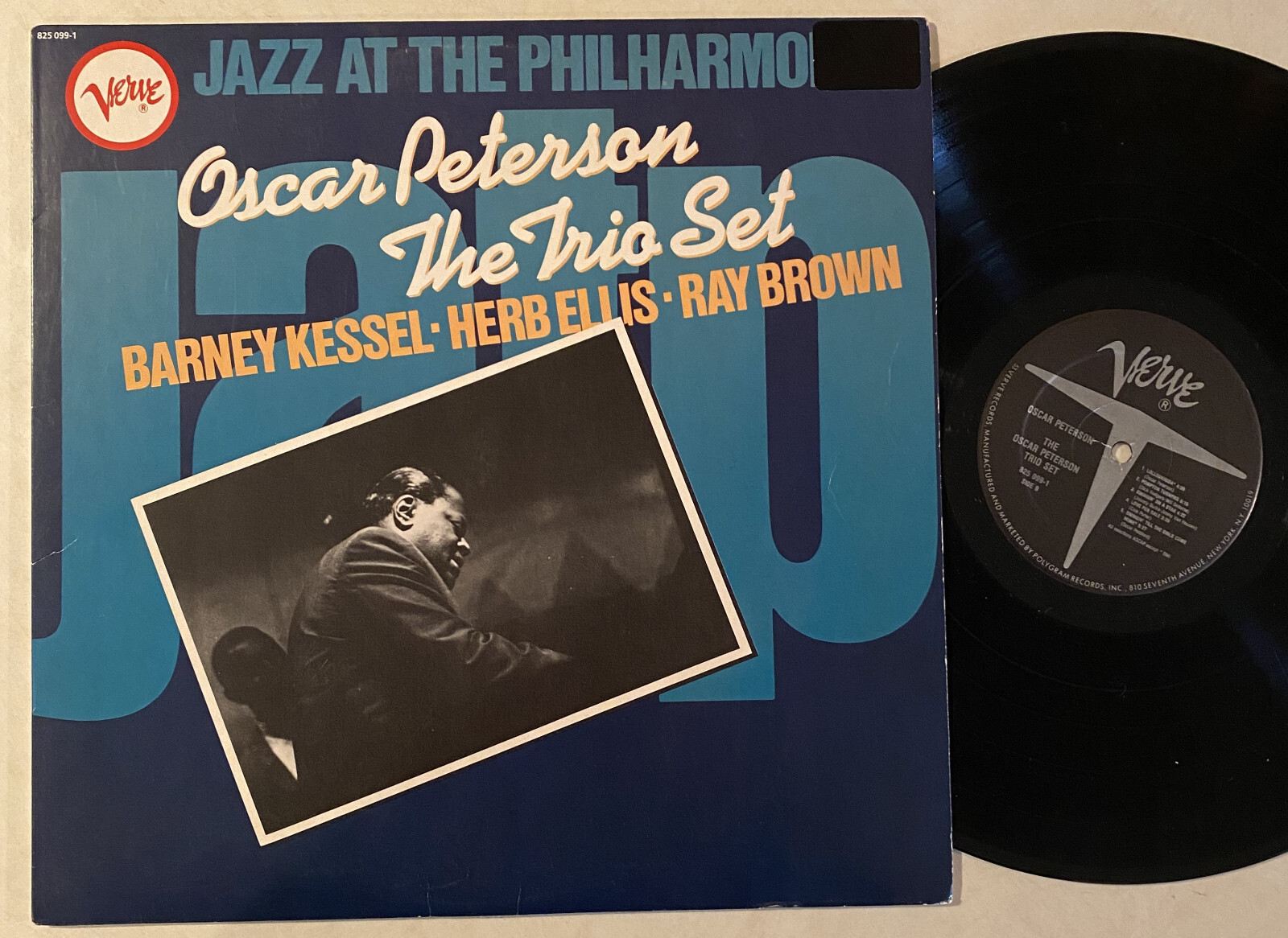 OSCAR PETERSON Trio Set JATP Barney Kessel Herb Ellis Ray Brown Verve LP eBay