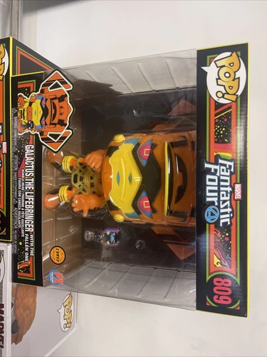 NUEVO Funko Pop! Figura de vinilo #809 GALACTUS con Fallen One PX CHASE Jumbo Blacklight
