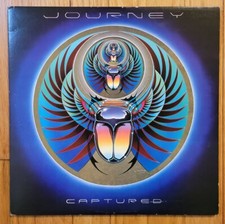 Journey - Captured 1981 Vinyl Columbia 2 LP KC2-37016 W/Poster** Masterdisk VG++