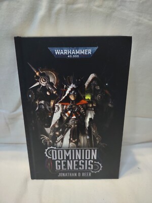 Dominion Genesis Jonathan D Beer Warhammer 40k NEW Tyranid Novel Hardcover