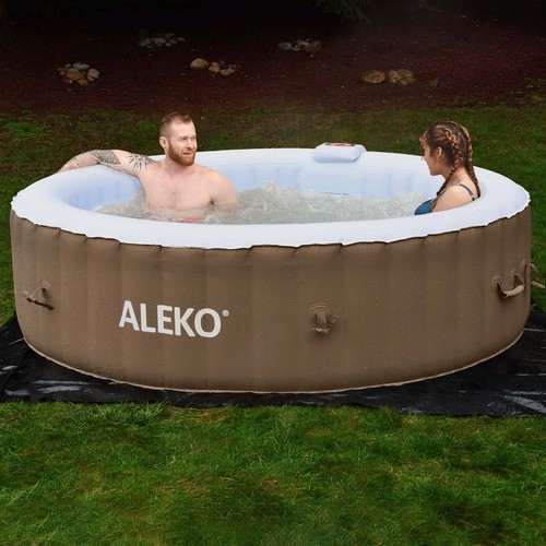 Aleko aufblasbare verbesserte Version 6 Stück Whirlpool 265 Gallonen bis 130 Blasenstrahlen - Bild 6 von 12