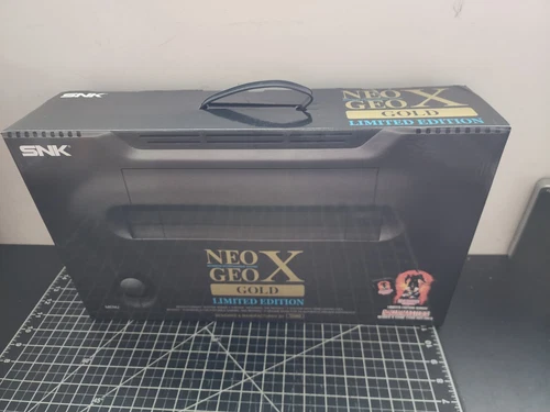 SNK Neo Geo X Gold Limited Edition SNK Game Console F/S New Unopened item
