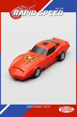Tracks Rapid Speed MFT MS-25R Autobot Flying Car Actions Figures Robot Toys New - Picture 2 of 14