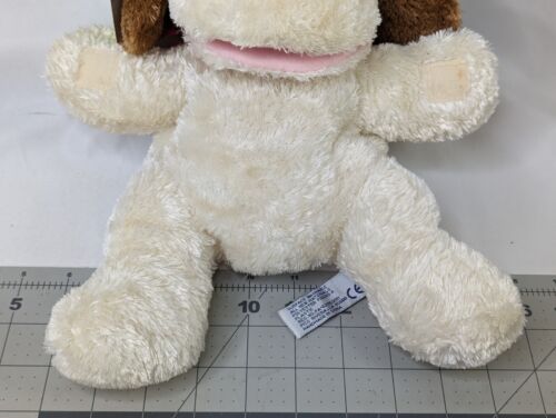 Aurora Scruff Dog Playtime Puppet Plush 13 Inch Tan Brown Stuffed Animal Toy - Picture 5 of 11