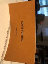 Louis Vuitton Sunglass Info Care Instructions Booklet