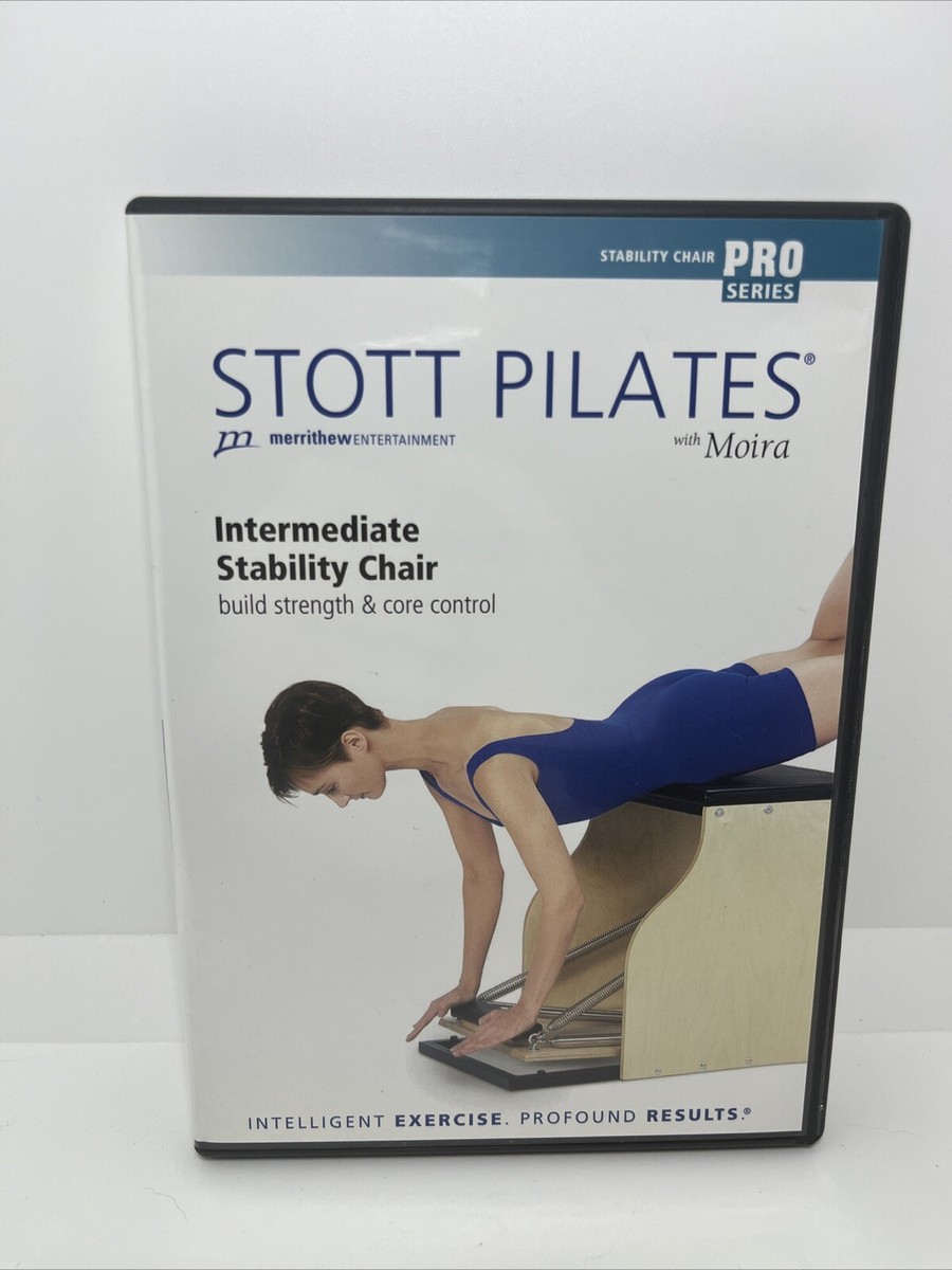 STOTT PILATES: Intermediate Stability Chair DVD VERY GOOD STOTT PILATES: Intermediate Stability Chair DVD VERY GOOD