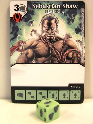 Dice Masters - 2x #032 Sebastian Shaw Black King - X-Men First Class