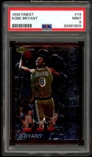 Kobe Bryant Rookie Card 1996-97 Finest #74 PSA 9