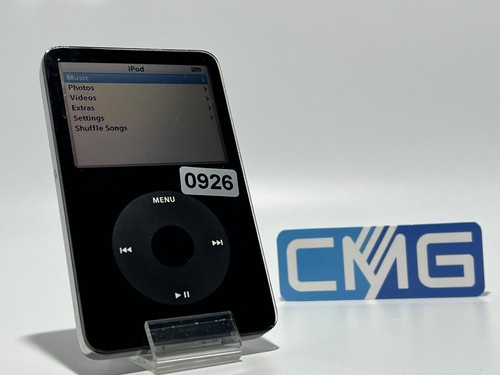 Apple iPod video classic 5. Generation Schwarz 60GB 5G 5th Gen 2005 60 GB #926 - 第 4/12 張圖片