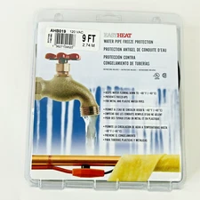 Easy Heat 9 Foot Water Pipe Freeze Protection New Factory Sealed AHB 019
