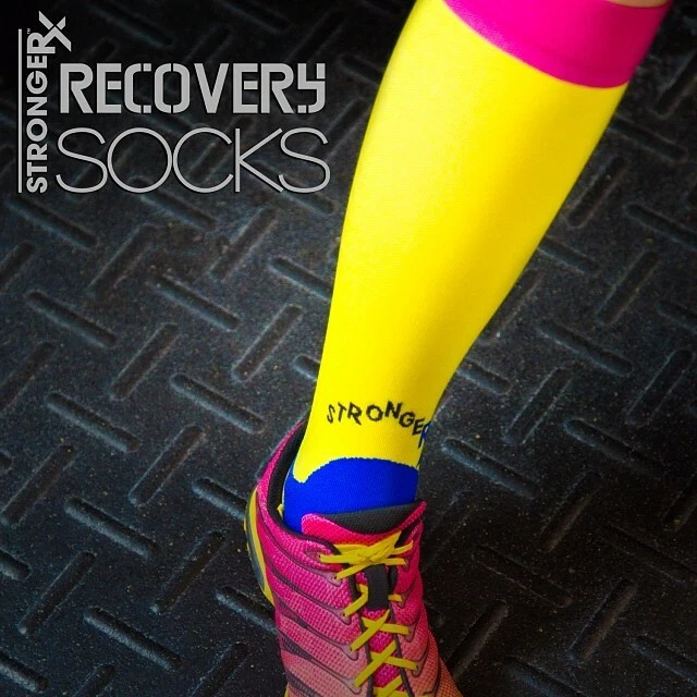  Compression Socks Knee High for Mens / Womens Training Athletes  23~33 mmHg - Image 4 of 4