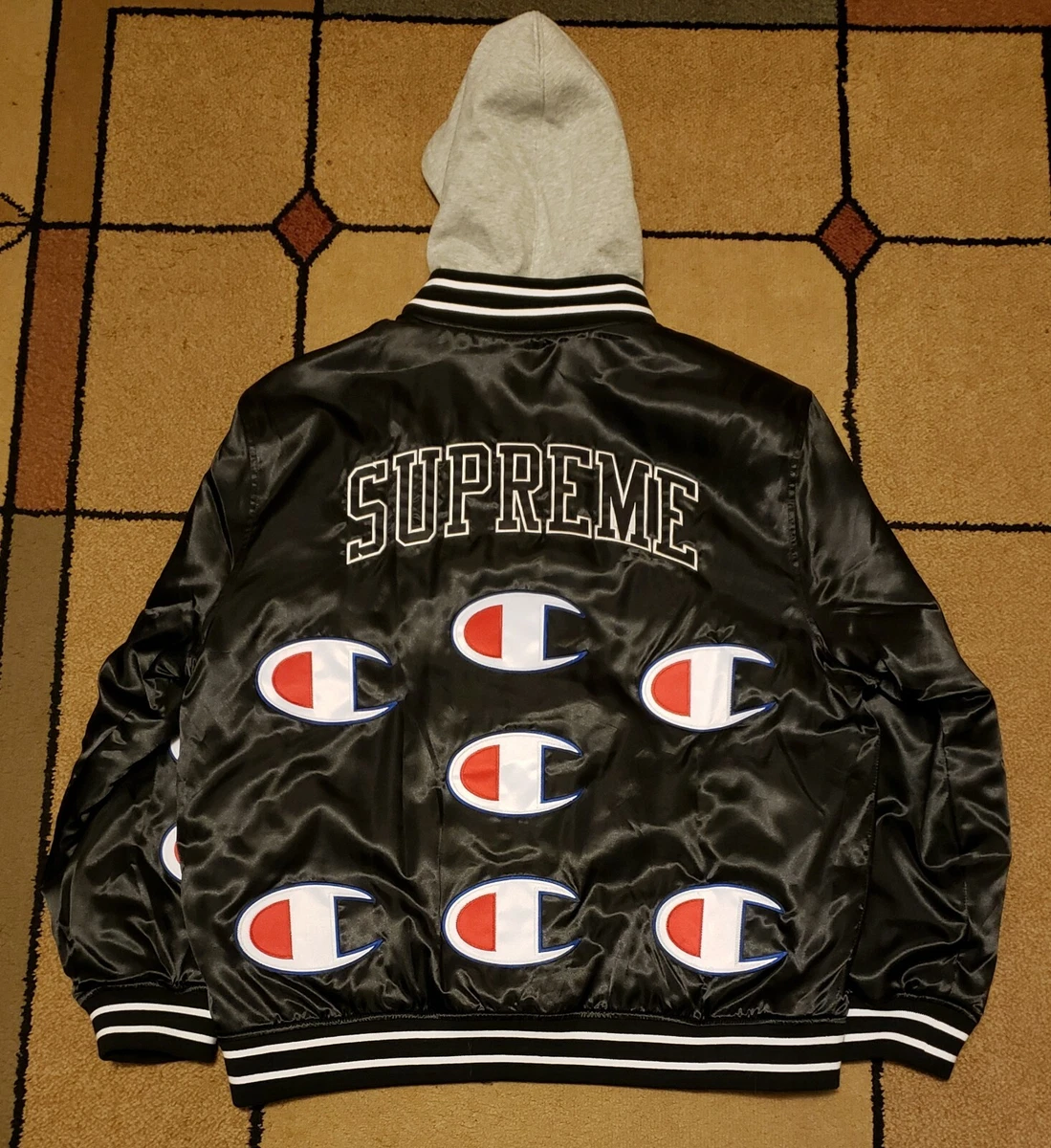 supreme×Champion Varsity Jacket | nort.swiss